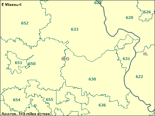 Trucksess.com - ZCTA maps 600/699