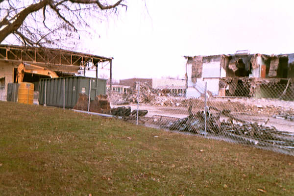 Ridley Community Center demolition - N