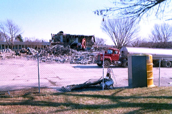 Ridley Community Center demolition - N