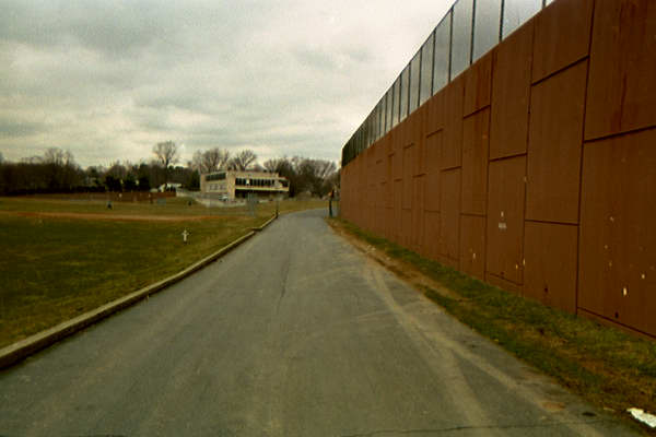 Ridley Community Center demolition - SW RHS drive