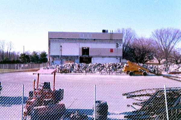 Ridley Community Center demolition - SW detach