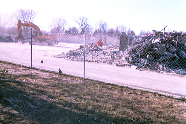 Ridley Community Center demolition - S base