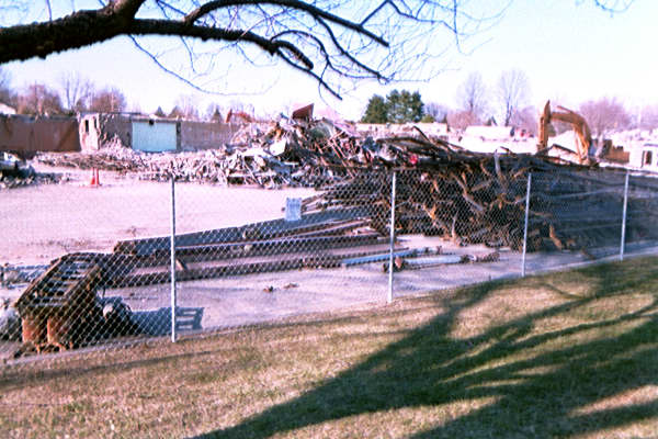 Ridley Community Center demolition - S center