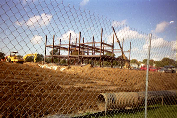 Ridley High School construction - E section