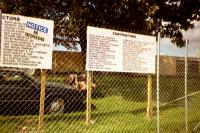 NE sign right