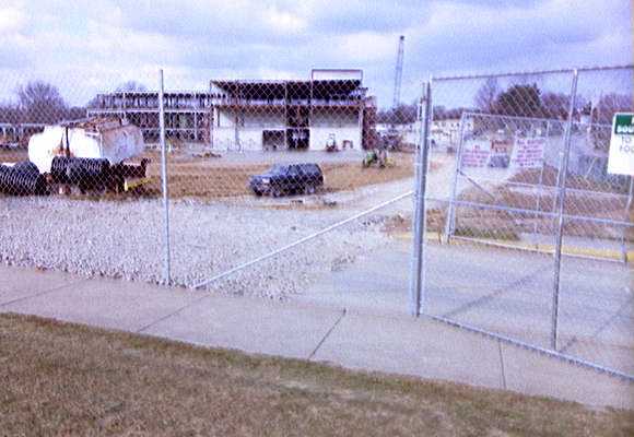 Ridley High School construction - SE section