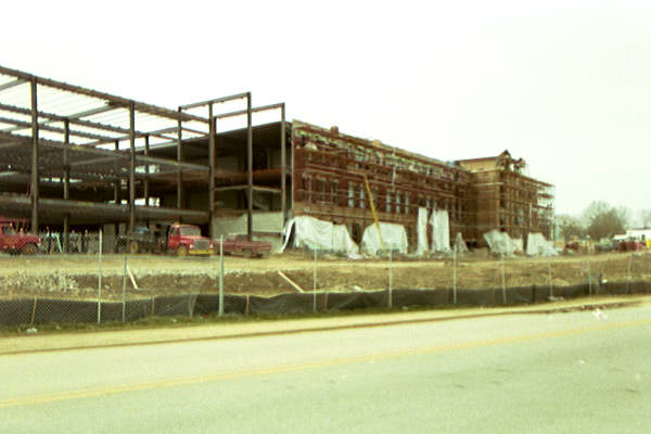 Ridley High School construction - E