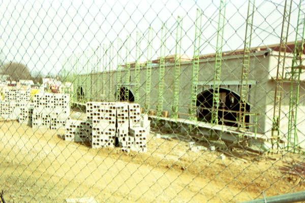 Ridley High School construction - N cafeteria