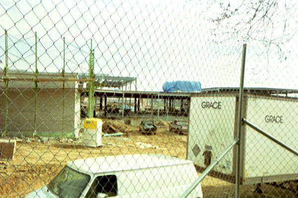 Ridley High School construction - N service