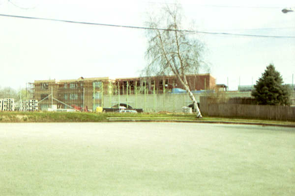 Ridley High School construction - NE turnaround