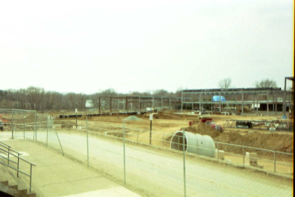 Ridley High School construction - SW