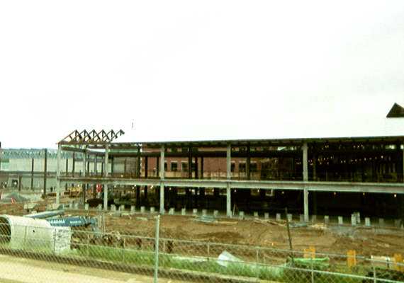 Ridley High School construction - SE interpose