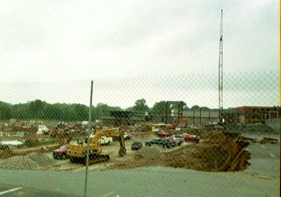 Ridley High School construction - SW