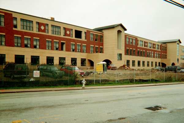 Ridley High School construction - E