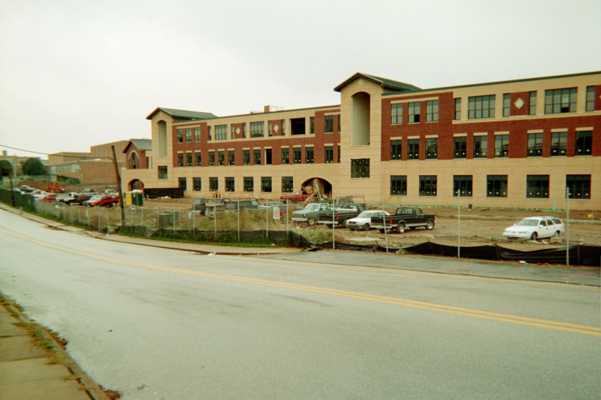 Ridley High School construction - E extent