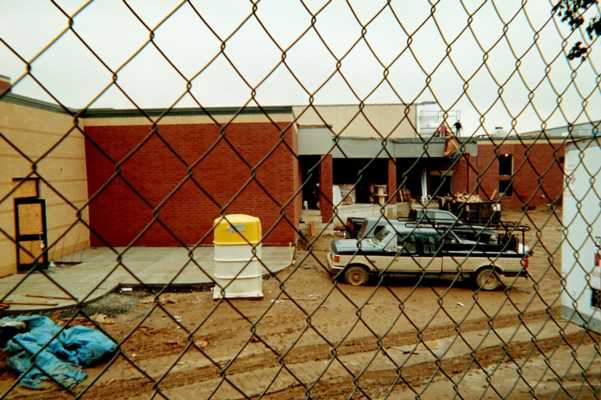 Ridley High School construction - N service