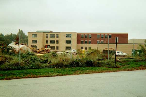 Ridley High School construction - NE variegate