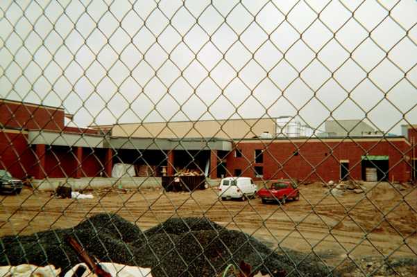 Ridley High School construction - NW service