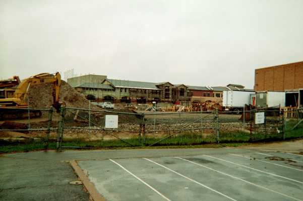 Ridley High School construction - SW admin