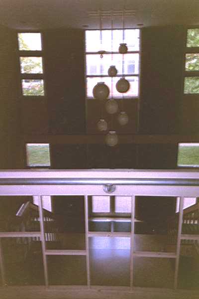 Ridley High School interior - 500 level center