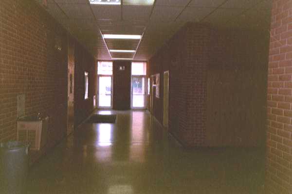 Ridley High School interior - 400 level N entry