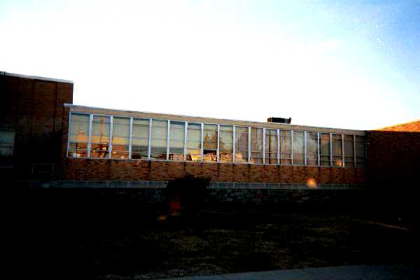 Ridley High School exterior - E art