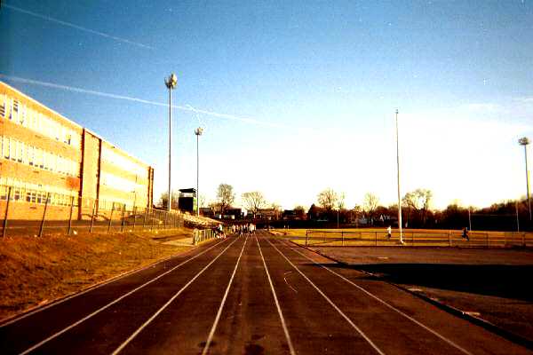 Ridley High School exterior - Phil Marion Field NE