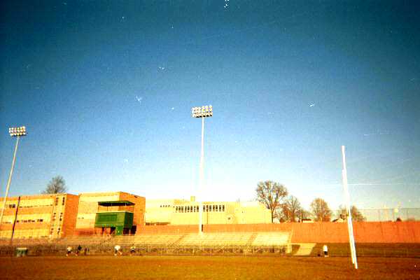 Ridley High School exterior - Phil Marion Field SE