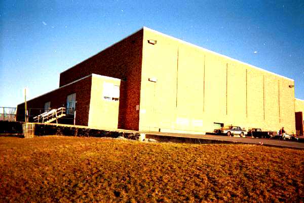 Ridley High School exterior - N gym