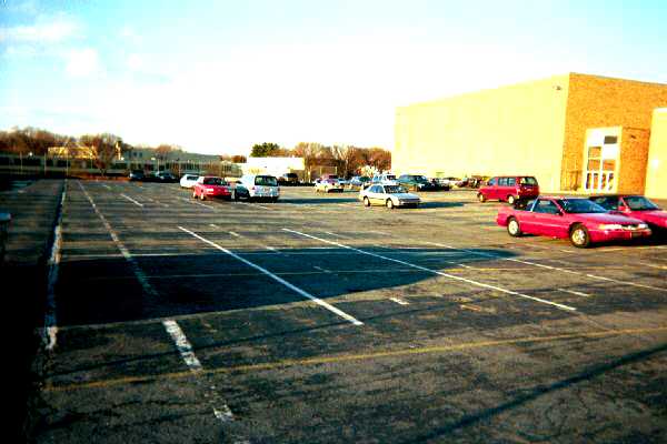 Ridley High School exterior - NW parking