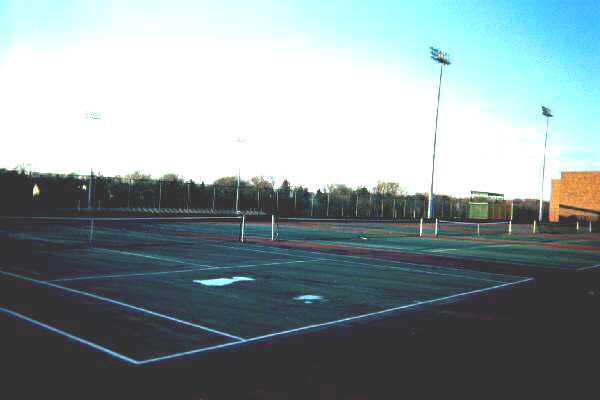 Ridley High School exterior - Tennis W