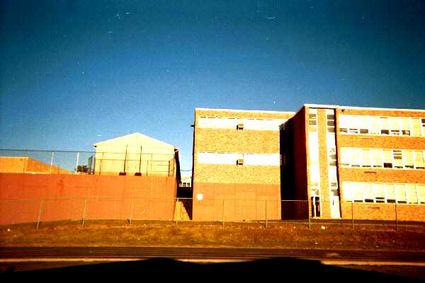 Ridley High School exterior - W stairs N